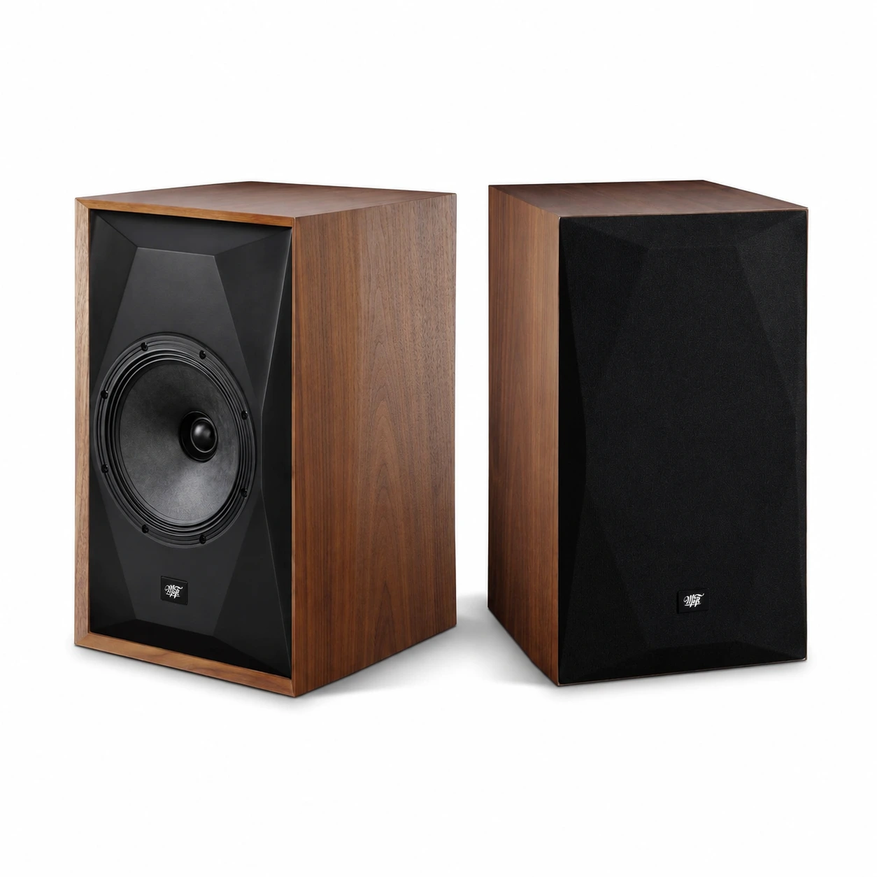 MoFi SourcePoint 8 · Parlantes de estantería coaxiales · Diseño de Andrew Jones