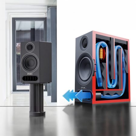 PMC prodigy1 · Monitor de Estantería con ATL™ · Hecho en Reino Unido