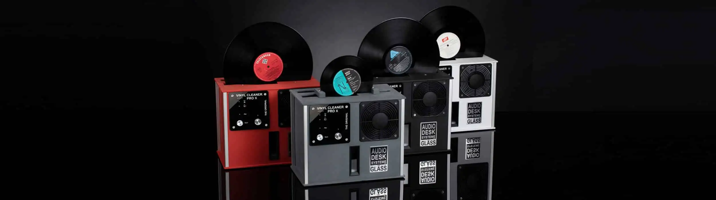 Audiodesk - Vinyl Cleaner PRO X - Lavadora de Vinilos ULTRASONIC