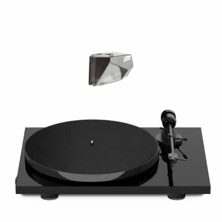 Pack Pro-Ject - E1 - Tornamesa Color Negro Gloss + Capsula Pick it 2M-Silver MM