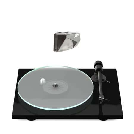Pro-Ject - T1 Phono SB - Tornamesa Color Negro + Capsula Pick it 2M-Silver
