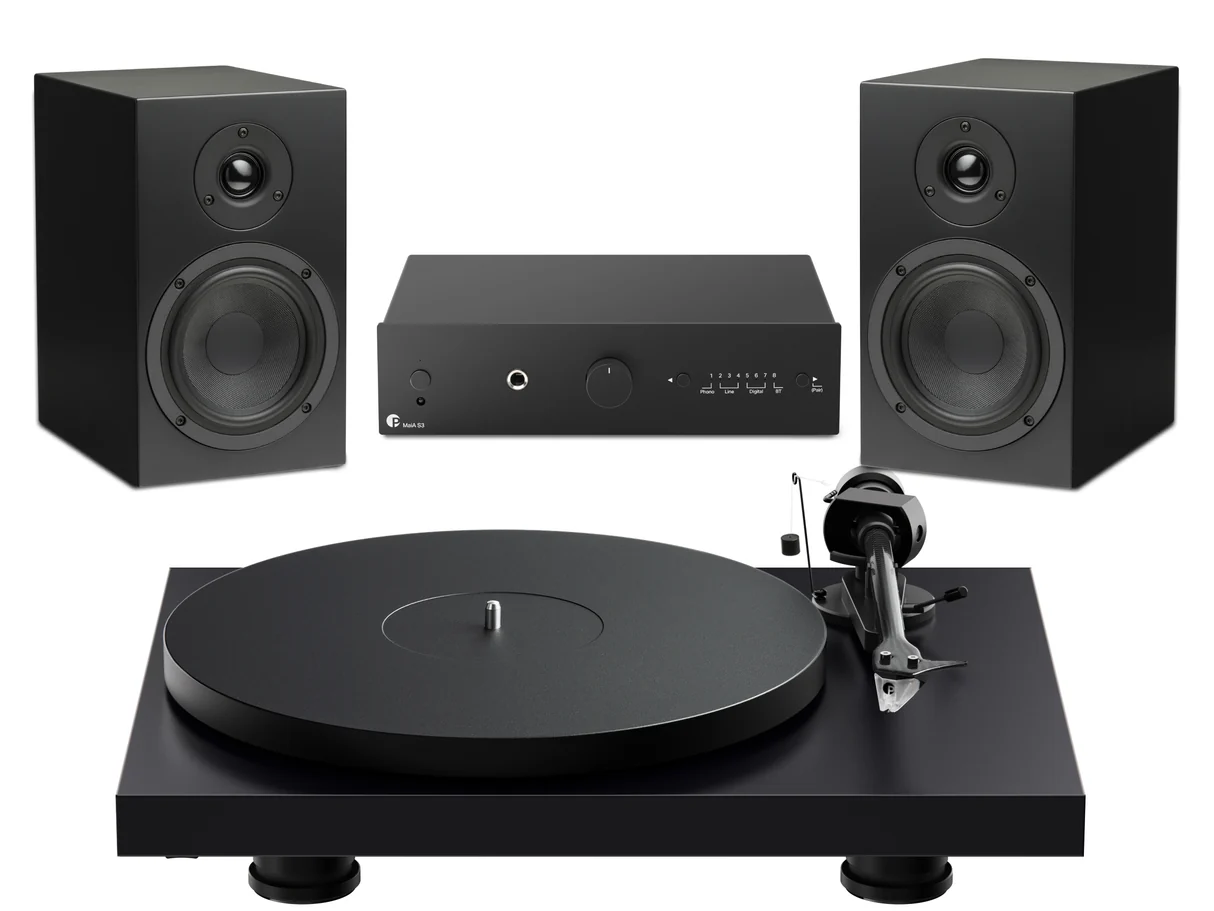 Pro-Ject Colourful Audio System 2 · Sistema HiFi Todo en Uno con Tornamesa Debut EVO 2