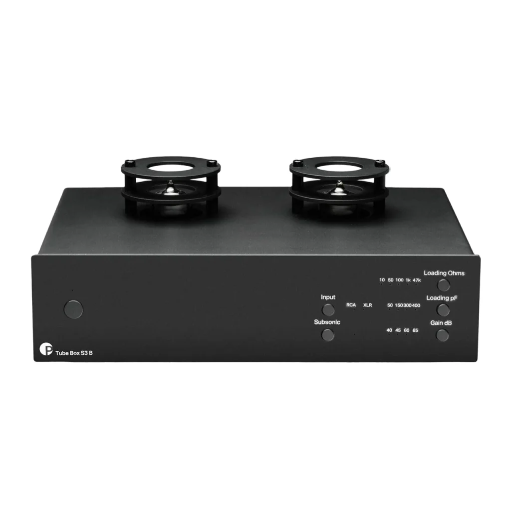 Pro-ject tube box s3 B preamplificador phono tornamesa