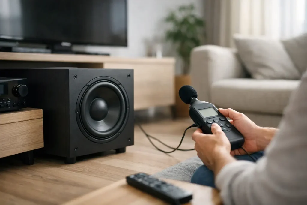 Cómo calibrar subwoofer en casa sin excesos