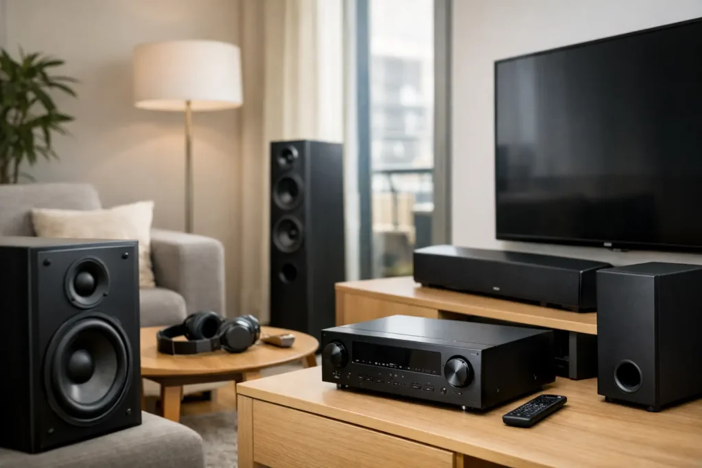 Cómo elegir sistemas de audio para departamento