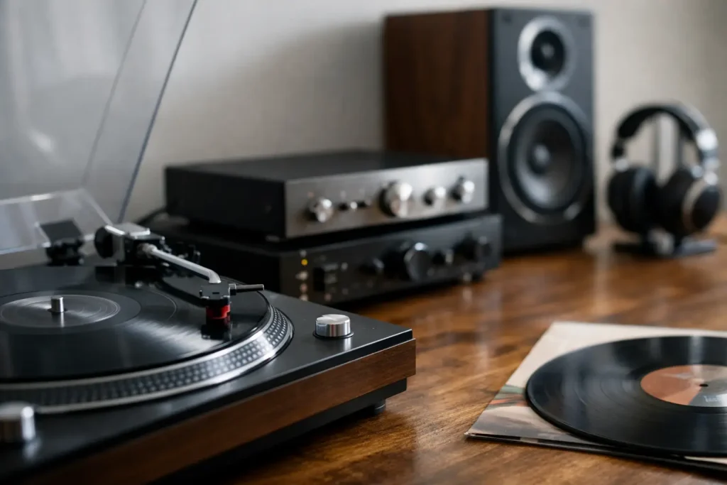 Qué equipo necesito para vinilo de alta fidelidad