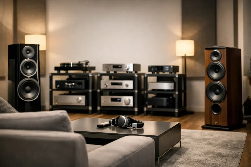 Showroom audio premium: por qué marca la diferencia