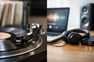 Vinilo vs audio digital: ¿cuál suena mejor?