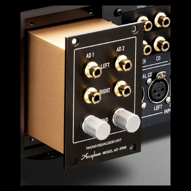 Accuphase AD-2900, unidad de phono — vista de la placa