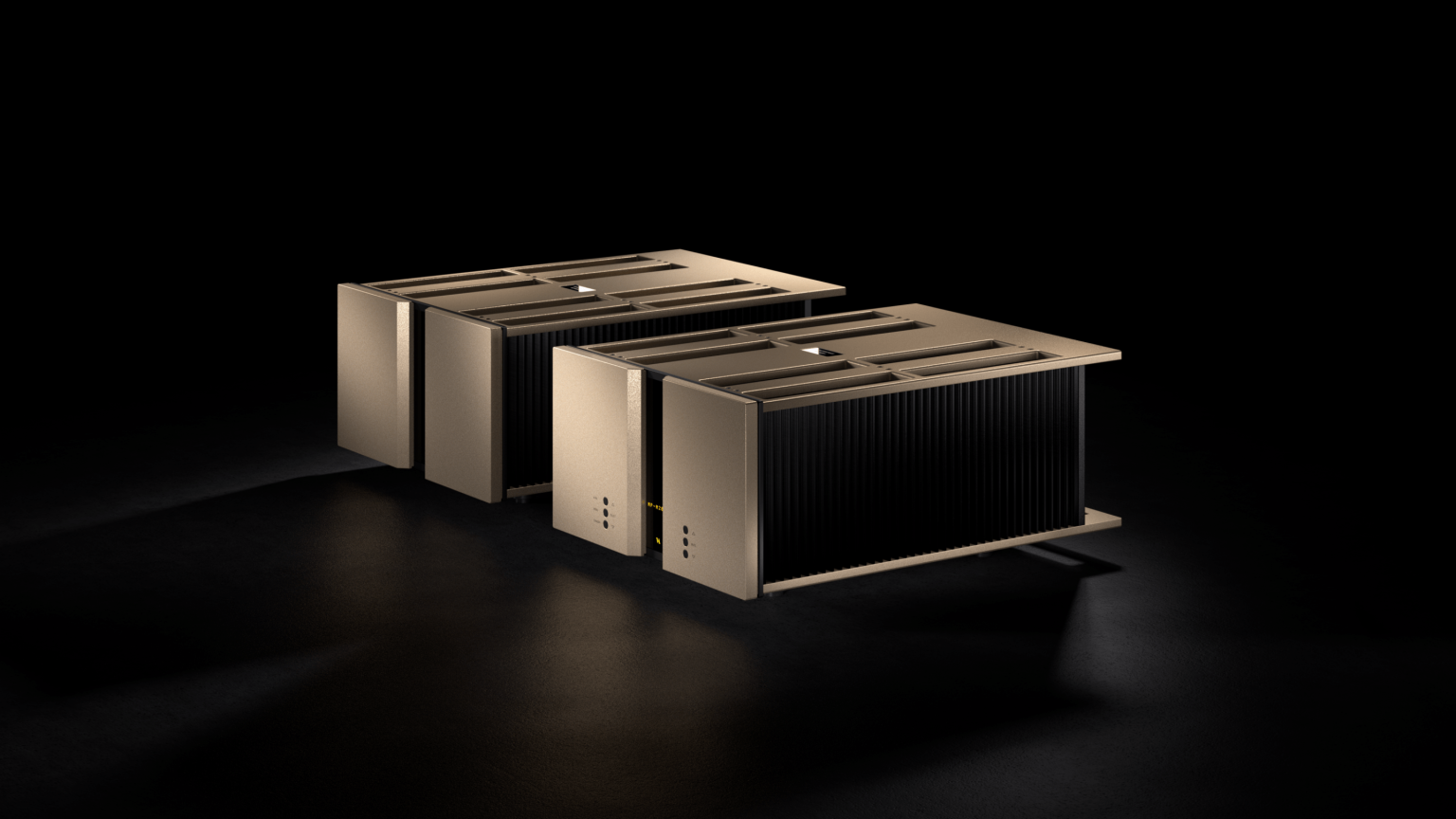 Monobloque Vitus MP-M201 en acabado Dark Champagne