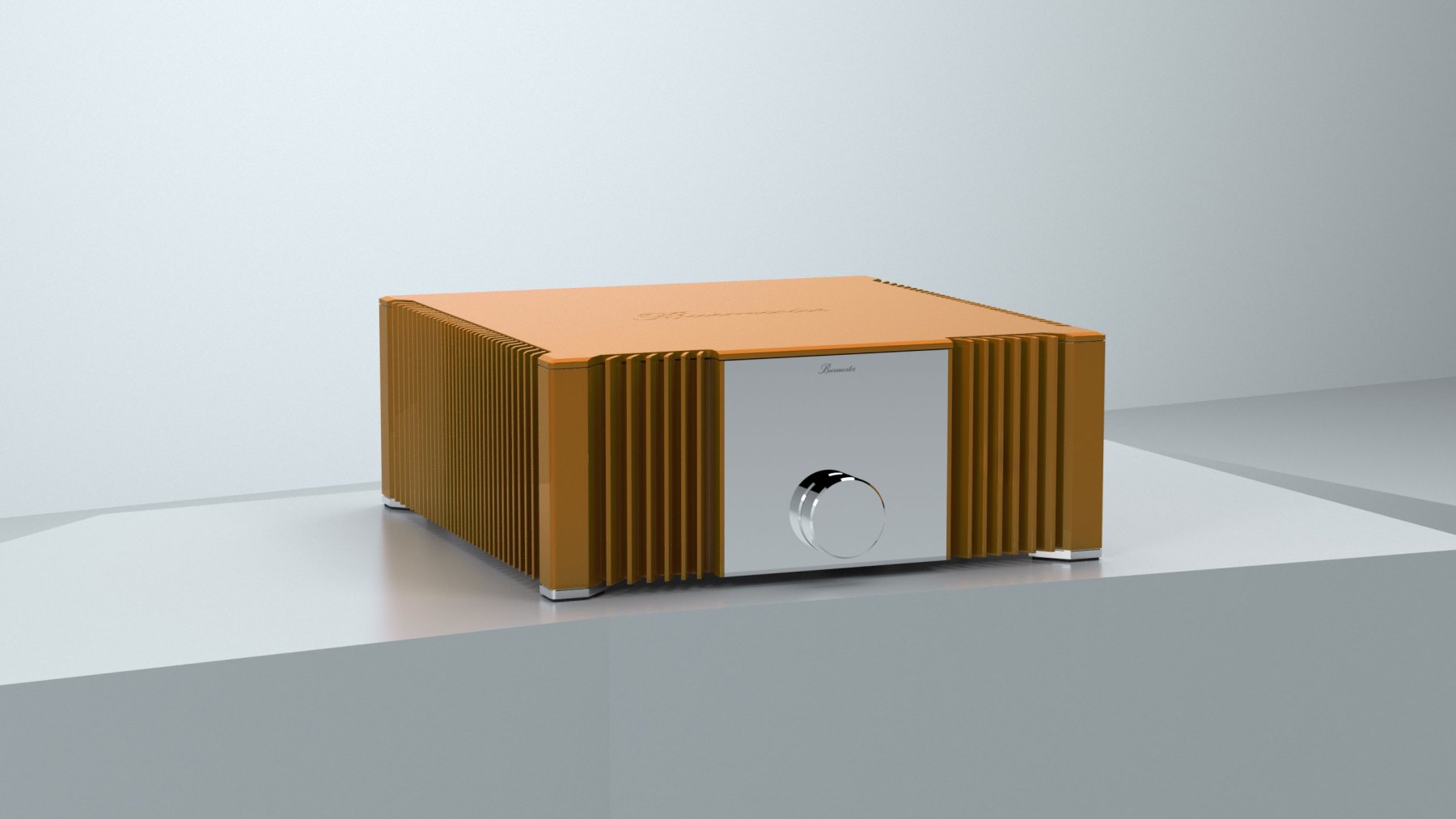 Burmester 232 en laca Madeiragold de Porsche