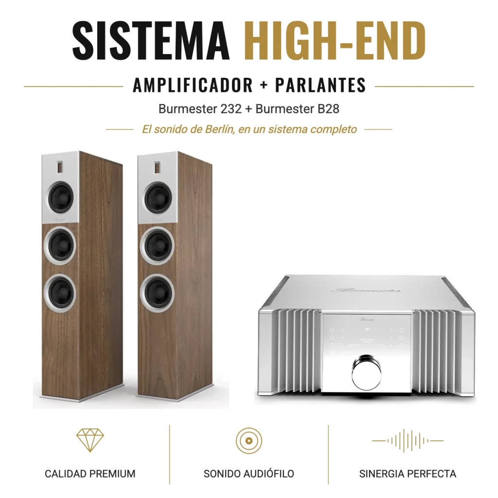 Burmester 232 + Burmester B28 – Sistema Streaming High-End