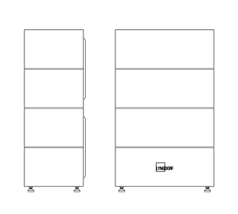 Dibujo técnico del Lyngdorf BW-20