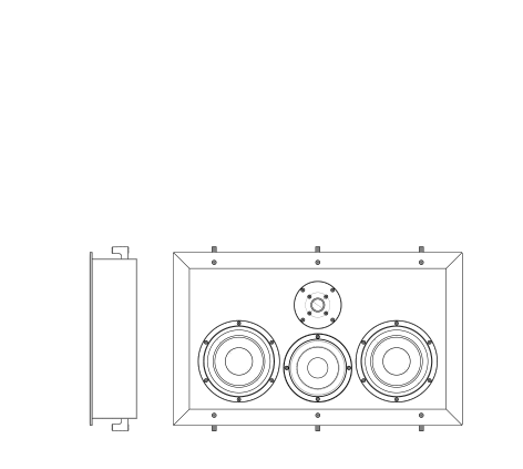 Dibujo técnico del Lyngdorf D-60