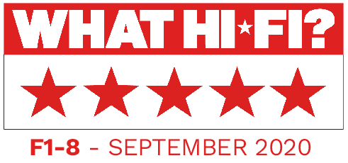 F1 8 5STARS what hifi 1 F1-8 What Hi-Fi 5 Star