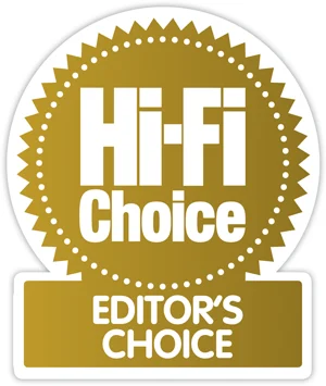 HFC EdChoice badge new F1-8 Hi-Fi Choice Editors Choice