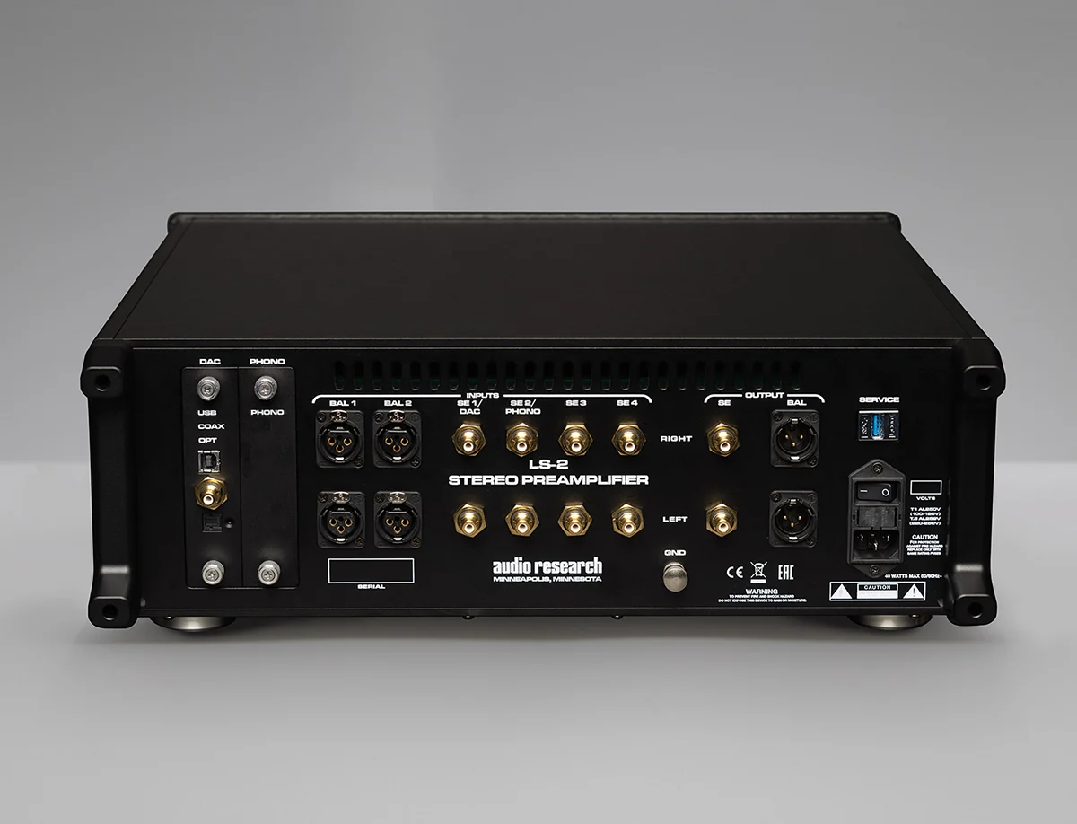 Preamplificador de válvulas LS-2