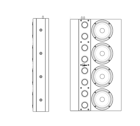 LS1000right_teknisk Altavoz derecho LS-1000