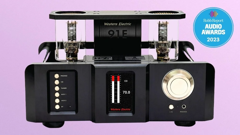 Robb Report nombra al amplificador integrado 91E como el mejor producto de audio del año (2023)