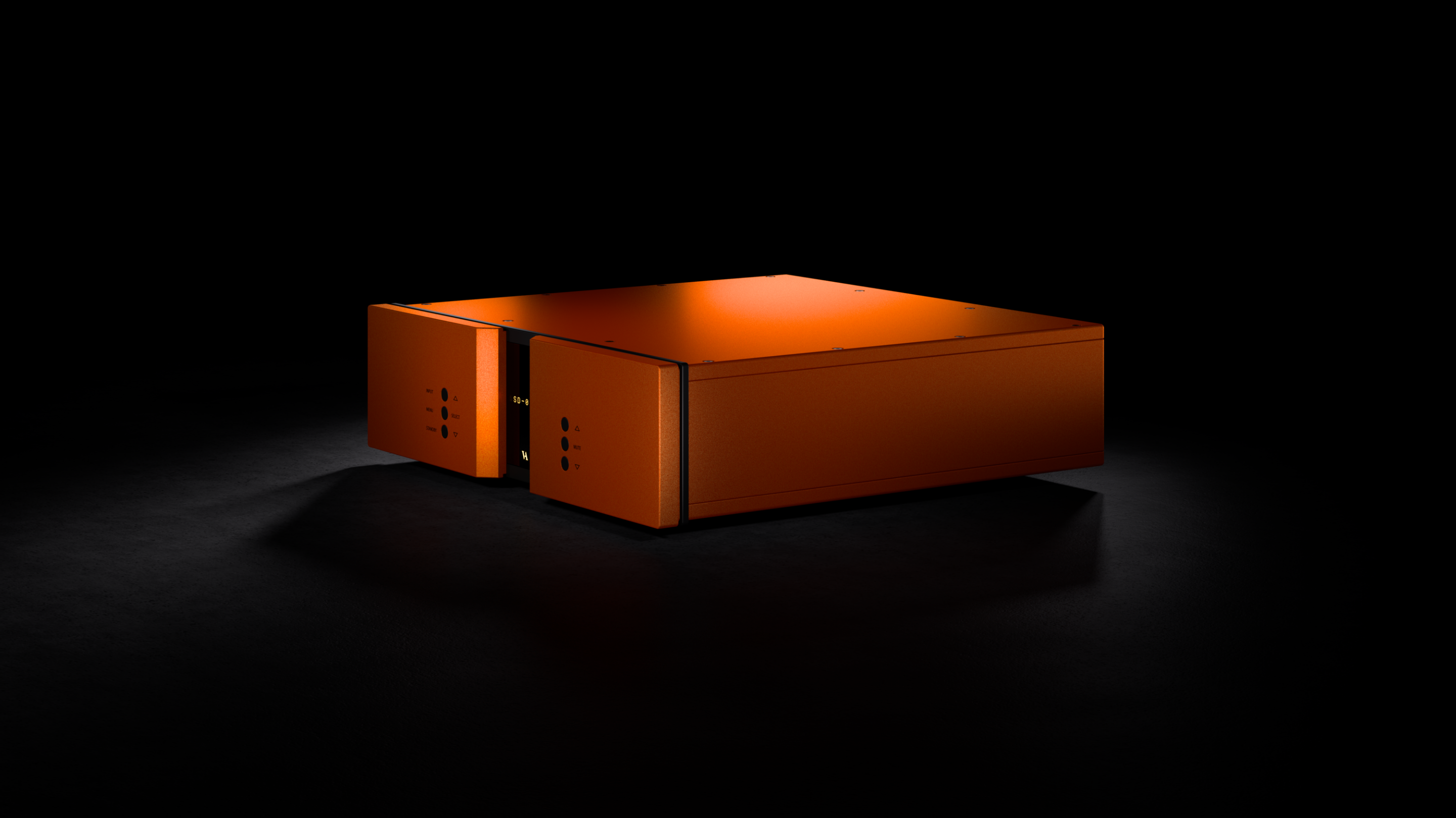 SD-025 en color naranja titanio