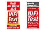 HiFi Test (Alemania) analiza el AE309² y le otorga el premio al Producto del Año.