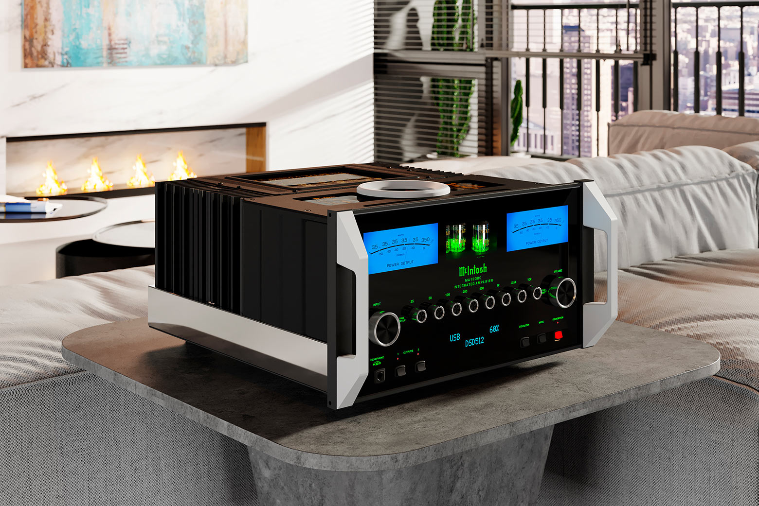 Amplificador integrado McIntosh MA12000