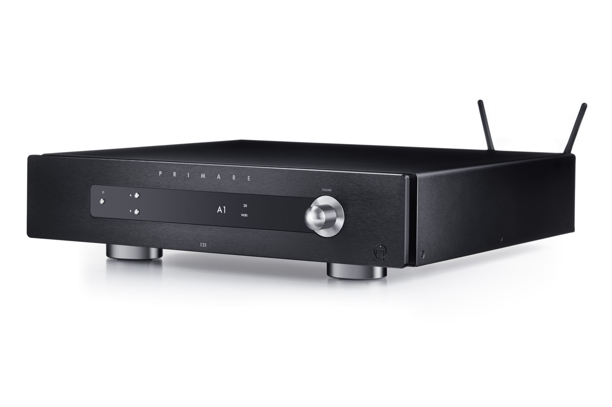 Amplificador integrado modular y reproductor de red Primare I25 Prisma, lado negro