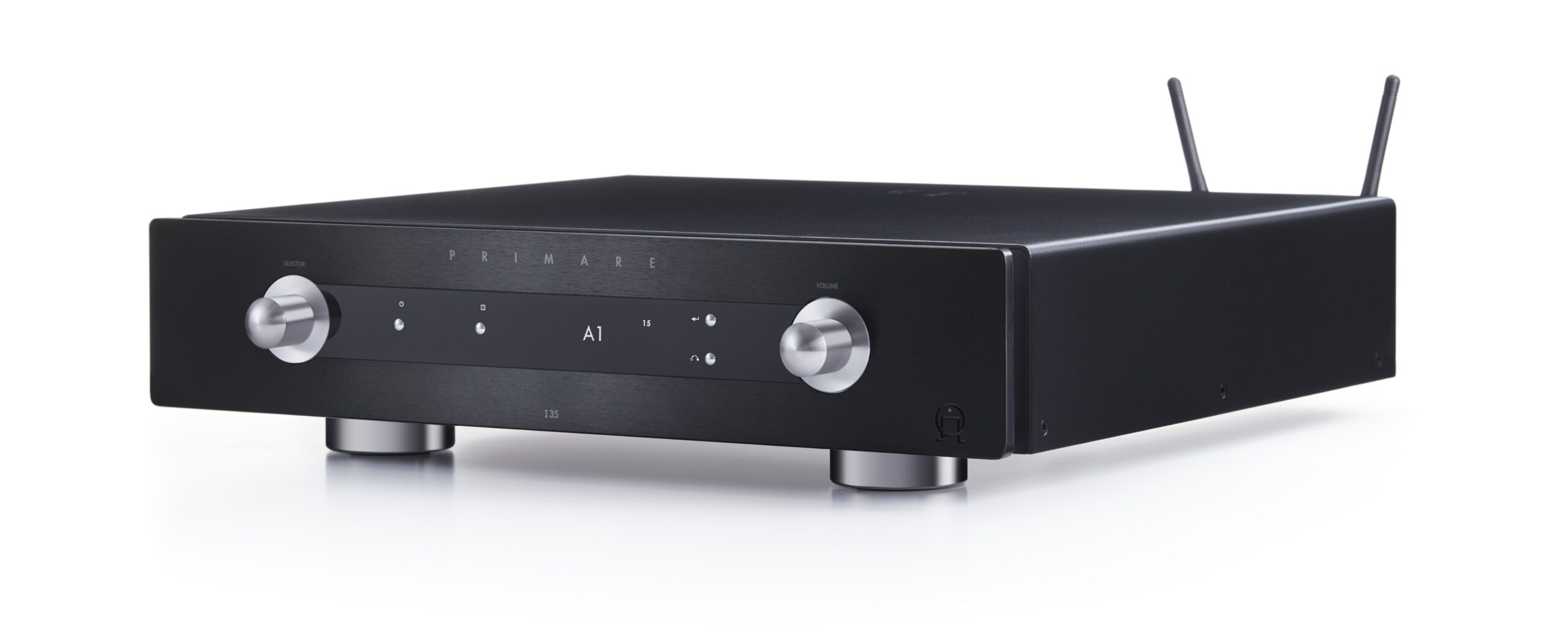 Amplificador integrado modular y reproductor de red Primare I35 Prisma, lado negro
