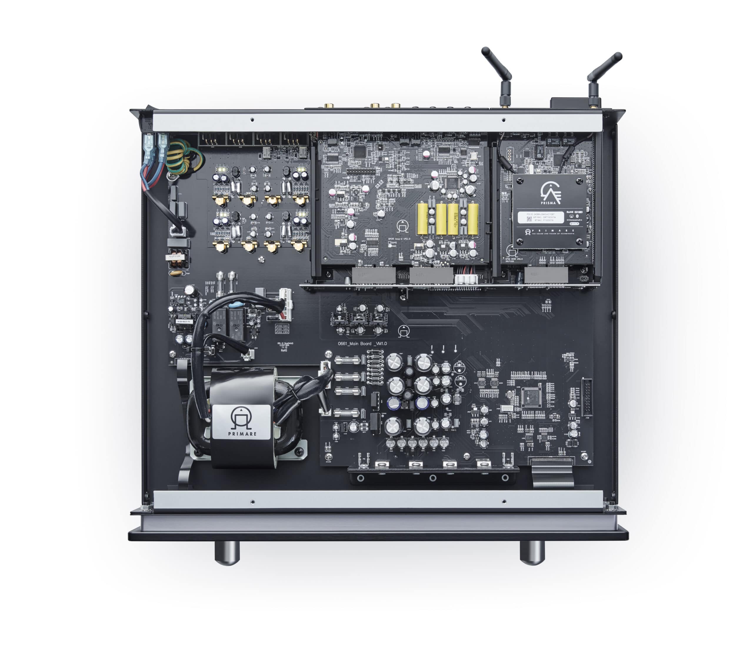 Preamplificador modular Primare PRE35 Prisma y tecnología de reproductor en red en su interior